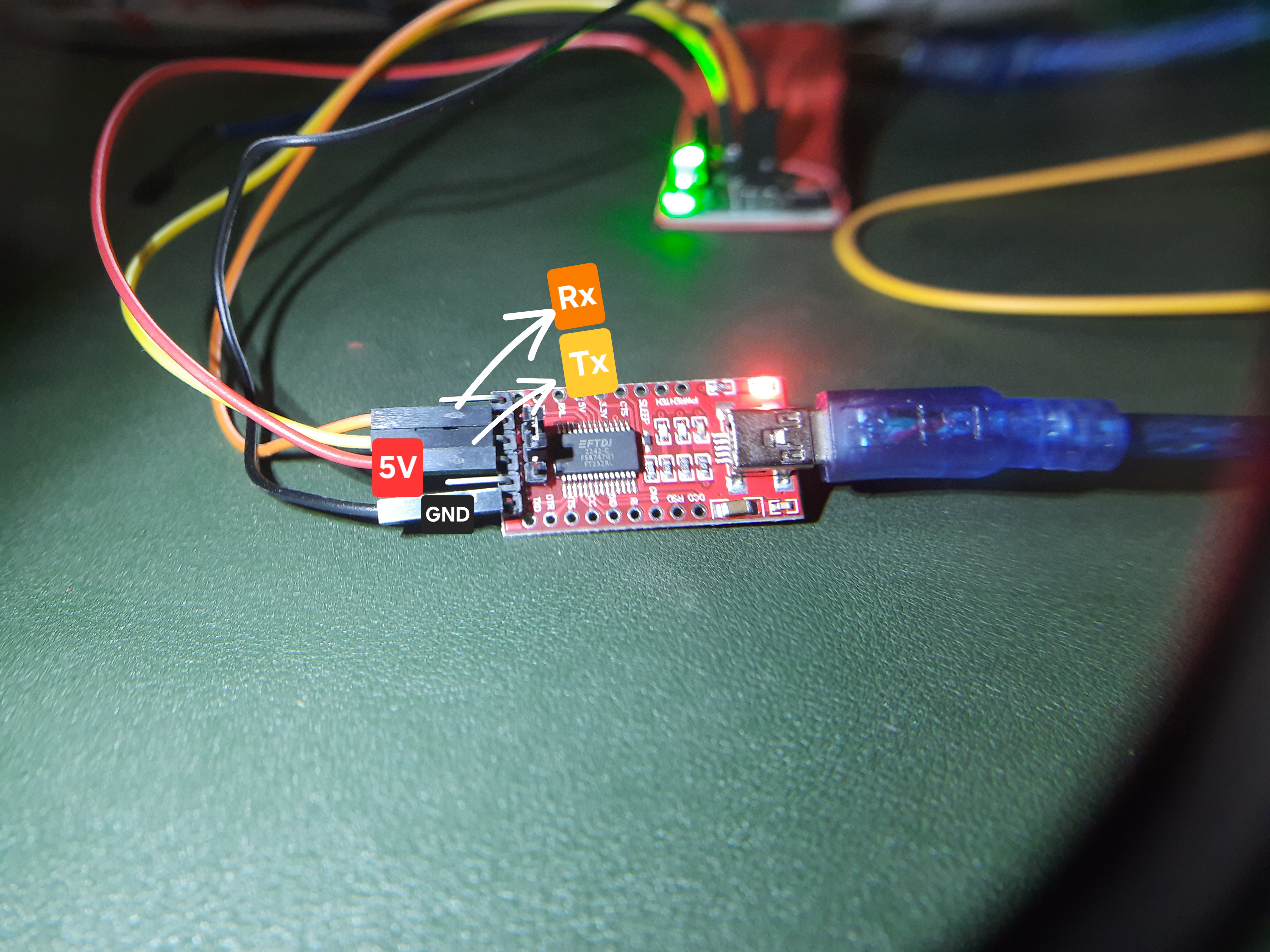 Connection on serial adapter connection on serial adapter